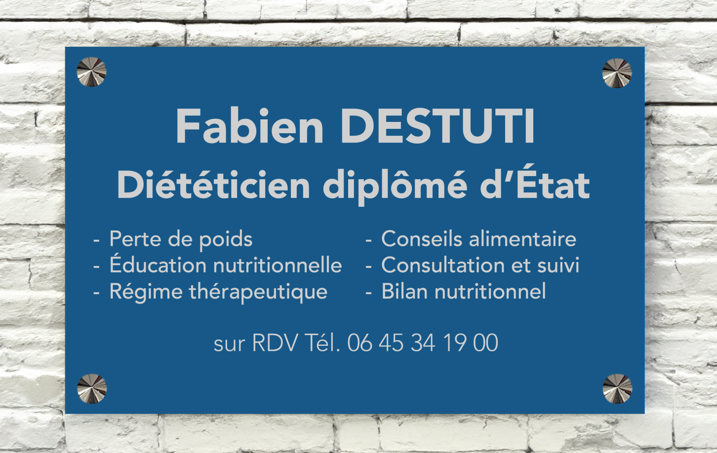 Plaque Numéro de Maison Plexiglass transparent Format 10X10 cm