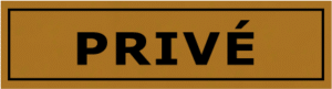 Plaque PVC gravée Format 15X4 cm
