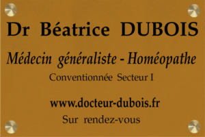 Plaque Médecin PVC gravé Format 30X20 cm