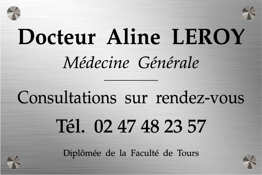 Plaque PVC Gravée