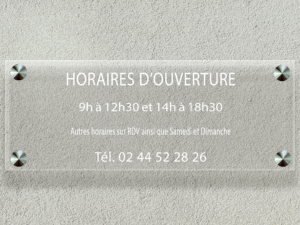 Plaque Plexiglass Transparent Format 60X30 cm