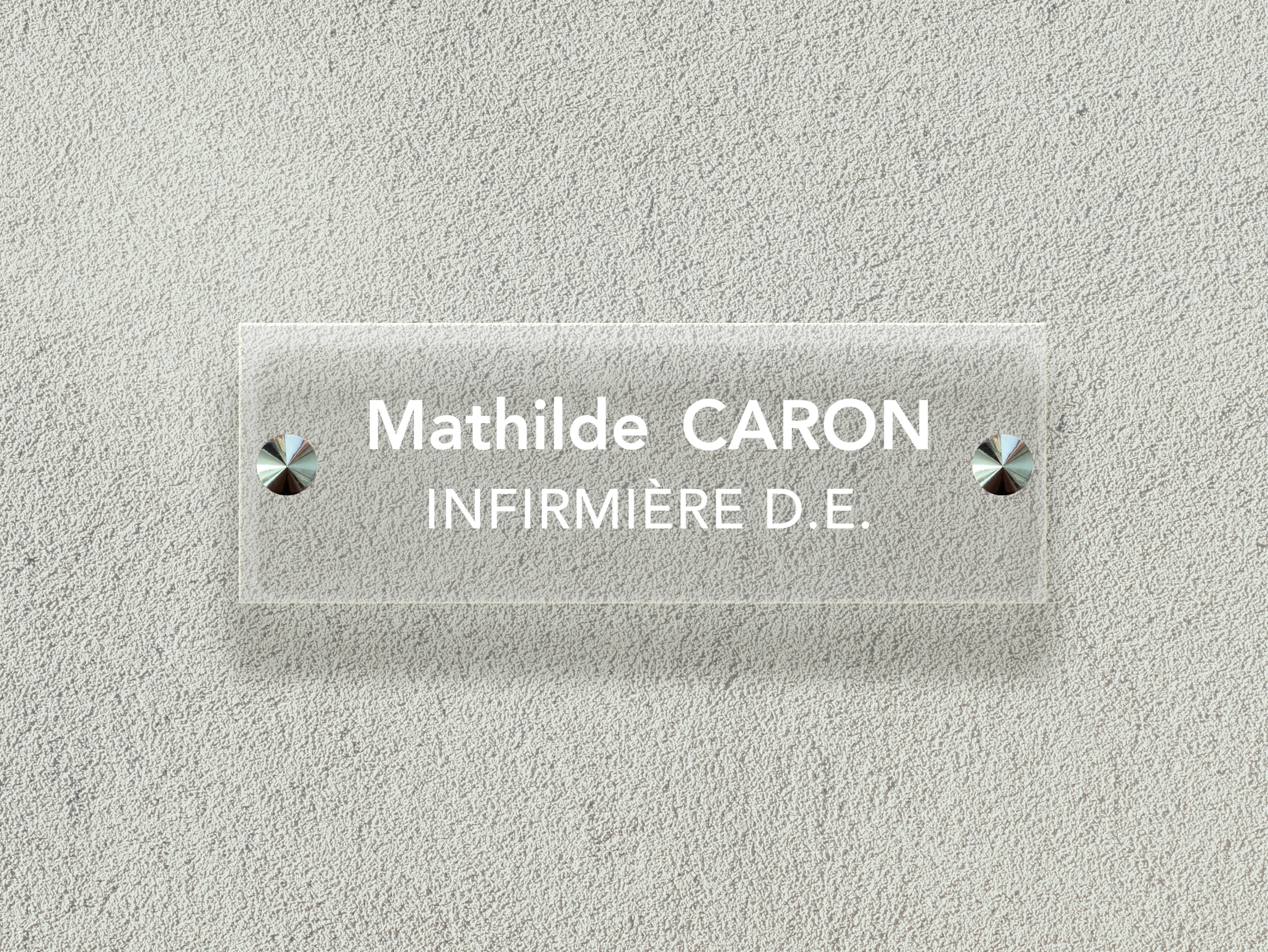 Plaque Plexiglass Transparent Format 15X4 cm