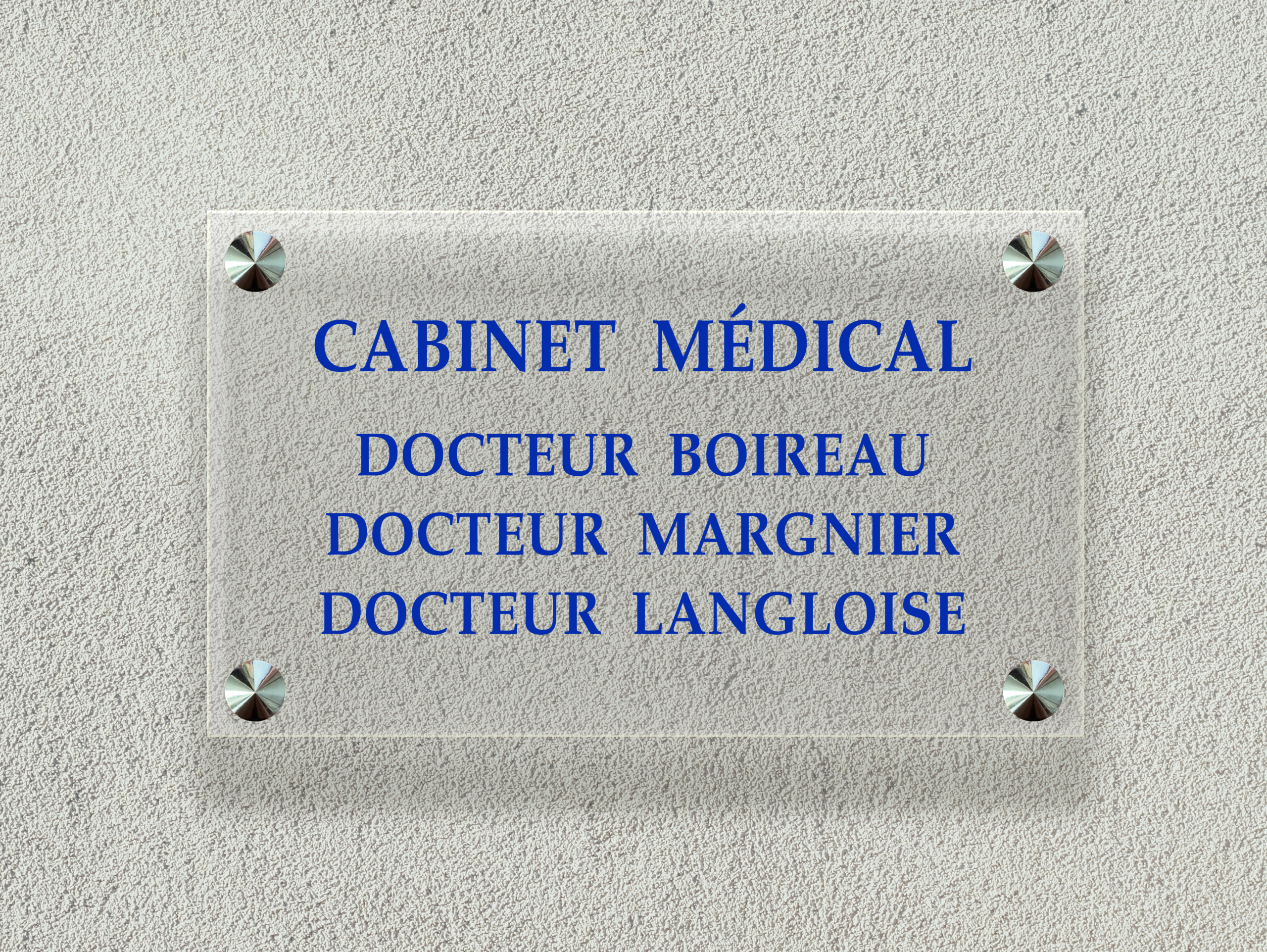 Plaque Plexisglass Transparent Format 20X15 cm