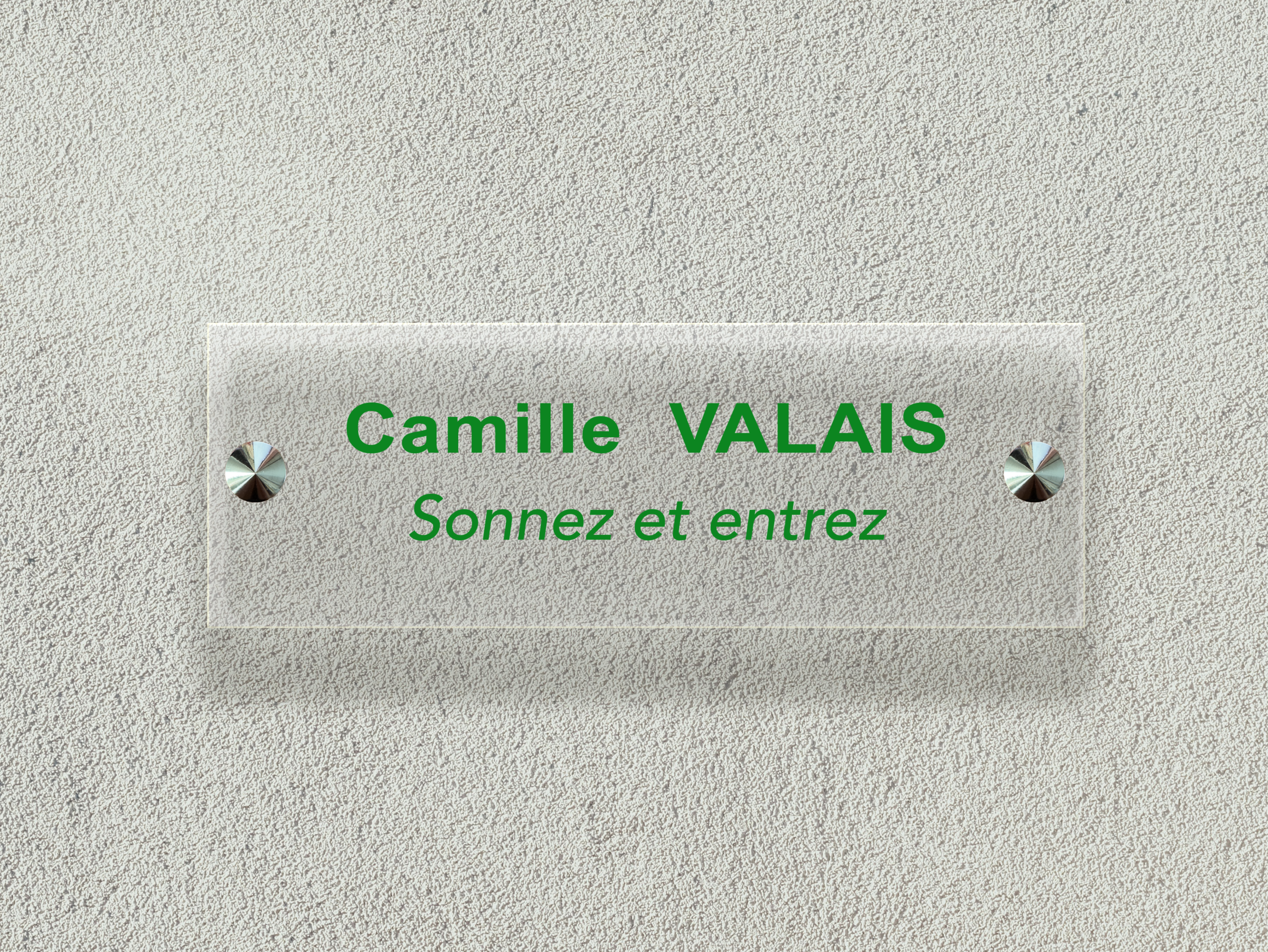 Plaque Plexiglass Format Transparent 20X5 cm